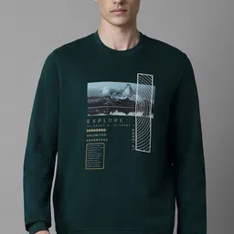 louis philippe Men Full Sleeve Graphic Print Sweatshirt-picture-33