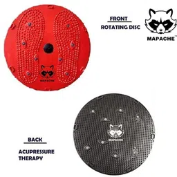 mr neat Waist Disc Acupressure With Magnets Reflexology Abdominal 2 in 1 tummy twister Ab Exerciser image 2