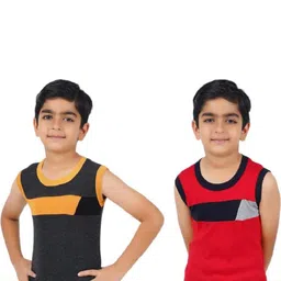 WAAMY69 Boys Multicoloured Cotton Oversized Shirts image 3