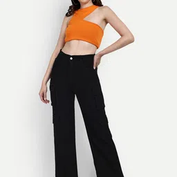 Next One Women Smart High-Rise Mildly Distressed Stretchable Jeans image 4