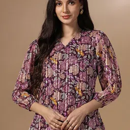 Moda Rapido Women Floral Printed Georgette Top-picture-16