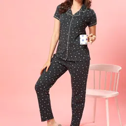 QUIRA Women Printed Night suit-image-54