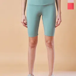 COLOR CAPITAL Pack Of 3 Women SolidAbove Knee Length Tights-image-90