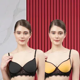 Samvar Multi Cotton Non-Wired Non Padded Minimizer Bra image 2