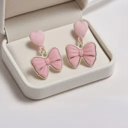 Anouk Heart Shaped Drop Earrings image 5