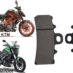 autoplex Front Brake Pad/Disc Pad Compatible For KTM/Duke/BAJAJ Dominar 400 (Front) Vehicle Disc Pad image 1