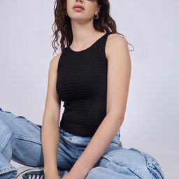 Outzidr Women Textured Tank Top-picture-29