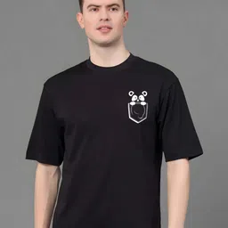 KAIDO Graphic Printed Round Neck Cotton T-shirt-picture-32