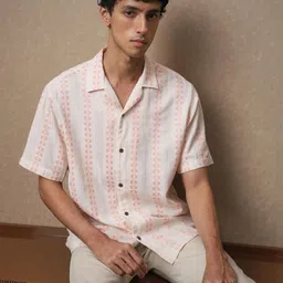 4 TRIPLE O FIVE O BY MUFTI Men Striped Casual Shirt-picture-12