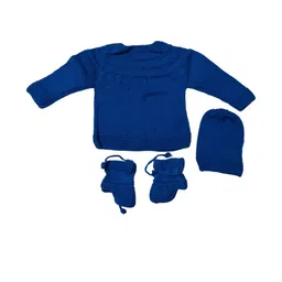 Cute Collection Kids Woollen Sweater with Cap & Pair of Socks image 3