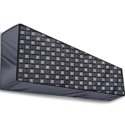The Furnishing Tree Grey Printed Air Conditioner Cover image 2