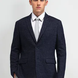 Arrow Self-Design Slim Fit Single-Breasted Blazers-picture-36