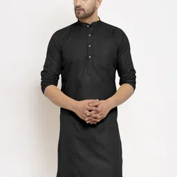 KRUDHA Men Thread Work Kurta image 2