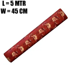 Mopak Decor Orange Set of 1 Regular Shelf Liner Organisers image 4