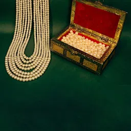 Radhe Creation Men Gold-Plated Beaded Layered Necklace-picture-14