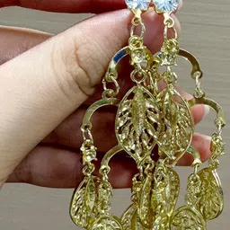 StyleCast x Revolte Classic Chandbalis Earrings image 4