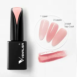 VENALISA Soak Off UV & LED French Gel Camouflage Gel Nail Polish 15 ml - Shade JD23 image 5