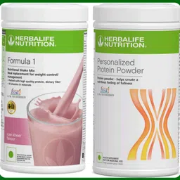 herbal nutrition life F-1 SHAKE MIX-ROSE KHEER AND PROTINE POWDER-400GM (PACK OF 2) Protein Shake-picture-21