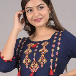 jyotiasha fashio Viscose Rayon Stitched Anarkali Gown image 3