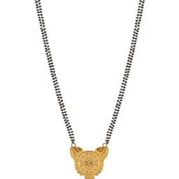 Anouk Gold Plated Beaded Mangalsutra image 2