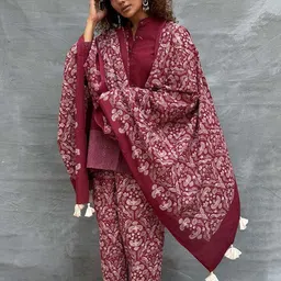 Chidiyaa Ethnic Motifs Printed Block Print Dupatta image 2