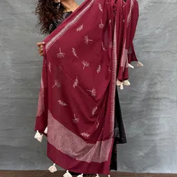 Chidiyaa Ethnic Motifs Printed Block Print Dupatta image 3