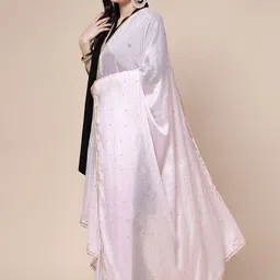 Clora Creation Embroidered Dupatta with Gotta Patti image 2
