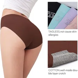 culture flossy Pack of 5 Women Hipster Multicolor Panty image 2
