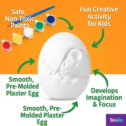 abracaboo Dino Plaster Egg DIY Kit image 4