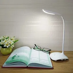 bhajanlal greenery Study lamp Rechargeable Led Touch On Off Switch White Desk Light Lamp_L259 Study Lamp-picture-22