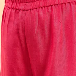 Stylo Bug Girls Abstract Printed Gotta Patti Regular Kurta With Sharara image 4