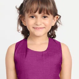 LOOKS AND LIKES Girls Semi-Stitched Lehenga & Blouse With Dupatta image 5