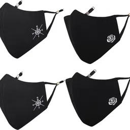 His-Her 4 Layer, Reusable 100% Cloth Face Mask for Men (XL Size), Women (L Size) His-Her_Combo_L-XL_04 Reusable, Washable Cloth Mask-image-41