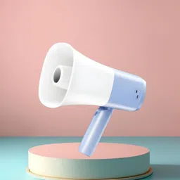 guggu Handheld Megaphone with Siren, Microphone & Rechargeable for Outdoor EventsB64 Portable (Bhopu Speaker)Horn Voice Multiple Sirens Rechargeable Dual BatteryF64 Outdoor PA System-picture-13