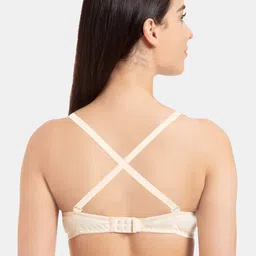 Tweens Pack Of 2 Full Coverage Non Padded Seamless Cotton T-shirt Bra With All Day Comfort image 4