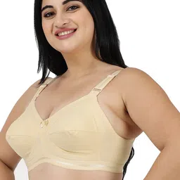 LADYLAND Pack Of 2 Assorted Non Padded Full Coverage All Day Comfort Cotton T-shirt Bra image 4