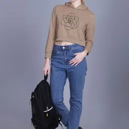 CORSICA Women Polyester Printed Hooded Pullover Sweatshirt-image-39