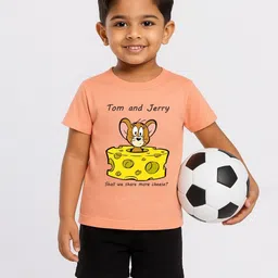 YK X Minute Mirth Boys Pack of 2 Printed Round Neck T-shirts image 2