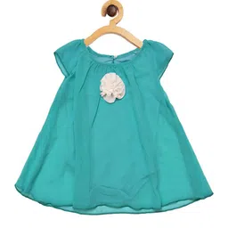 Creative Kids Polka Dot Print Georgette A-Line Dress image 2