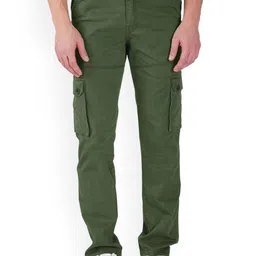 Urban Legends Men Easy Wash Cargos Trousers-picture-12