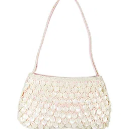 Exotic India Pearls and Beads Embroidered Purse Clutch-picture-32