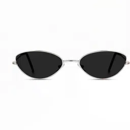 HAYDEN haiza Unisex Black Lens & Black Cateye Sunglasses with-image-65