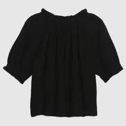 GAP Girls Gathered Peasant Sleeves Round Neck Top-picture-34