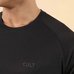 CULT Men Black Training All Form T-shirt image 3