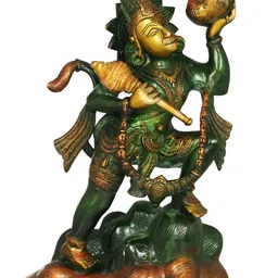Exotic India Green Religious Figurine Showpiece-image-35
