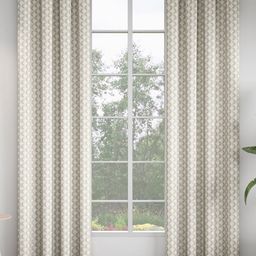GM Beige & Cream-Coloured Set of 2 Ethnic Motifs Room Darkening Door Curtain-picture-0