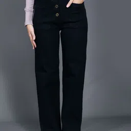 Chemistry Women Comfort Straight Fit High-Rise Jeans-image-75