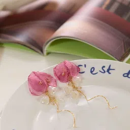 SZN Diamond Shaped Drop Earrings image 3