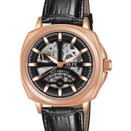 ALIX Men Dial & Leather Textured Straps Analogue Automatic Watch AL2911L_RGBB-picture-17