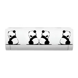 Aura White & Black Self Adhesive AC Wall Sticker-image-40